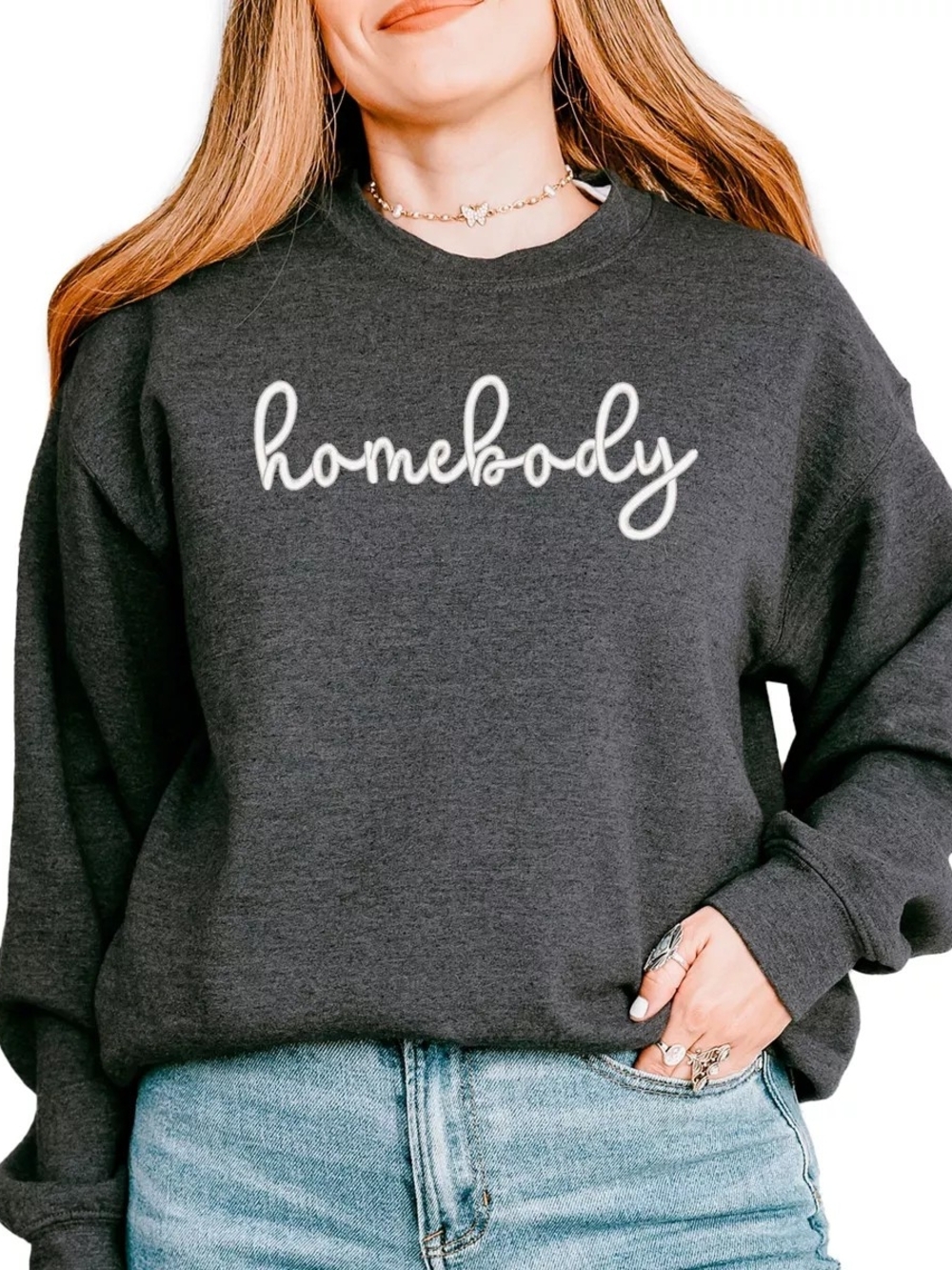 Gildan Homebody Script Pullover Sweatshirt